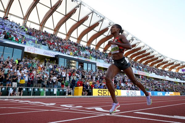Gold Again For Kipyegon As She Wins 1500m In Oregon News Oregon 22 World Athletics 7681