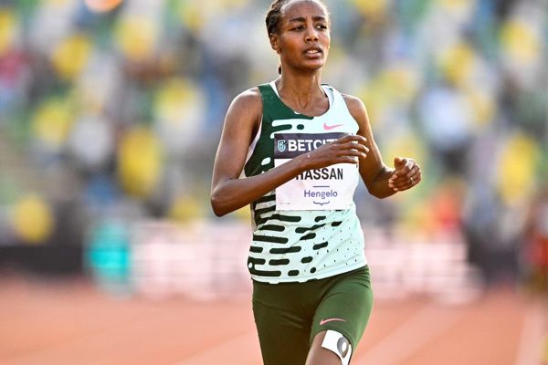 Hassan runs 10,000m world lead on track return in Hengelo