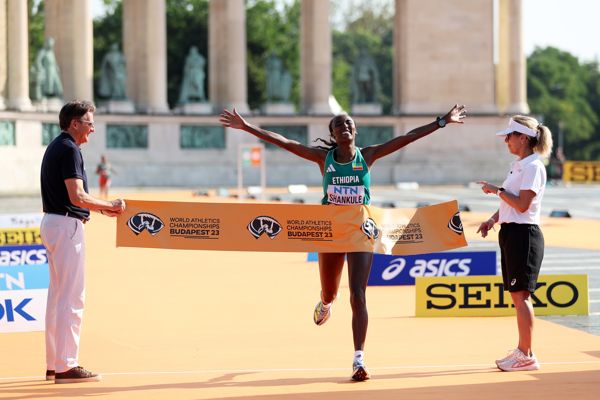 Beriso Shankule leads Ethiopian 1-2 with marathon win in Budapest | News | Budapest 23 | World Athletics Championships