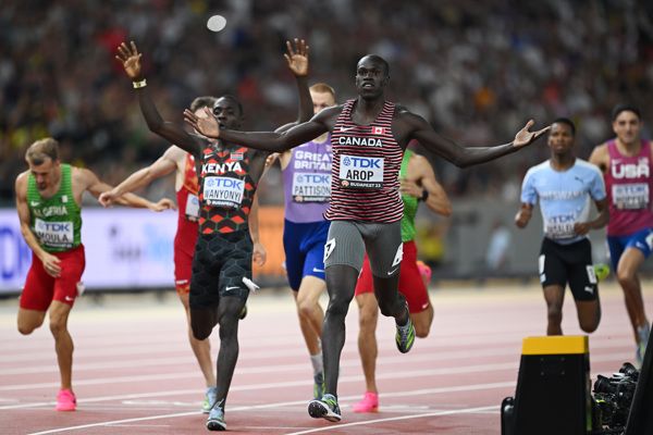 Arop's considered kick takes him to 800m title in Budapest | News ...