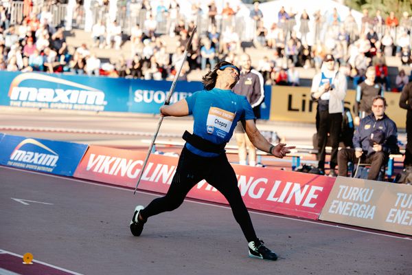 Chopra, Dehning, and Weber face off in Turku javelin competition