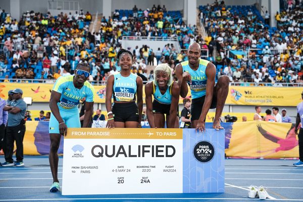 Olympic relay fields formed at WRE Bahamas 24 | News  | Bahamas 24 | World Athletics Relays