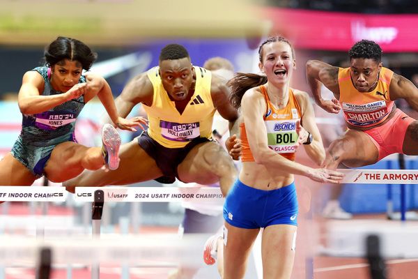 Ratified: world indoor records for Charlton, Holloway, Jones and Bol ...