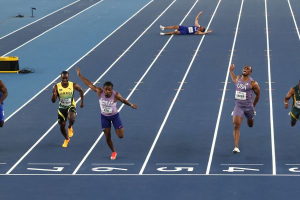 Azu storms to 60m title in Nanjing | News | Nanjing 25 | World