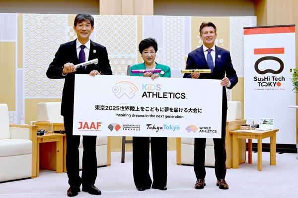 コー会長、東京都知事・尾縣会長と面会。「こどもに夢を届ける