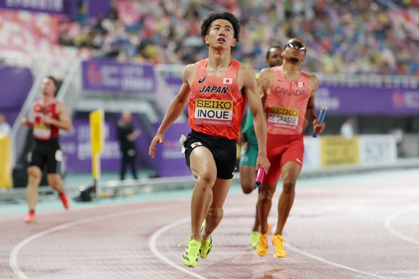 日本、南アフリカ、スペインは4x100mのヒートをリードし、混合リレーは広州で劇的なデビューを果たします|ニュース|広州25