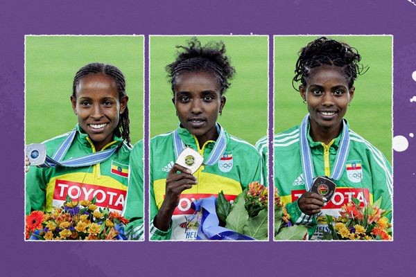 podium-sweep-world-championships-ethiopia-5000m-2005