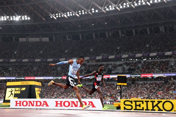Kebinatshipi becomes Botswana's first men's world champion with