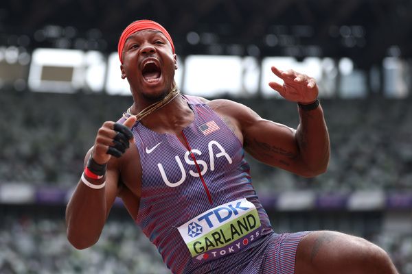 Garland takes early decathlon lead in Tokyo