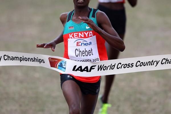 Chebet returns to winning ways as AK XC series concludes in Kisii