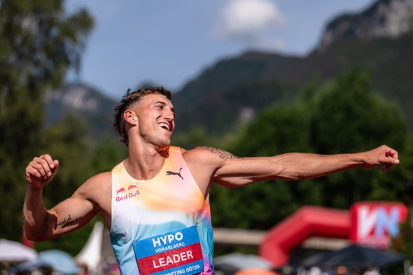 Simon Ehammer produced the best first-day score in decathlon history to lead at the halfway stage of the Hypomeeting in Götzis