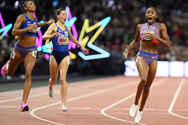 Jefferson-Wooden dashes to 21.47 Ultimate 200m victory in Budapest | News | Budapest 26 | World Athletics Ultimate Championships