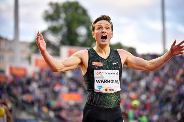 Silicon Bearing circle Onlooker Warholm sizzles 47.33 European record in Oslo - IAAF Diamond League |  REPORTS | World Athletics