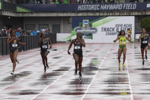 Female sprinters shine at NCAA Champs - AW