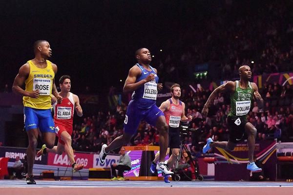 Report: men's 60m heats – IAAF World Indoor Championships Birmingham ...