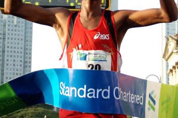 Pacemaker Mbogo Steals Singapore Marathon Victory News World Athletics