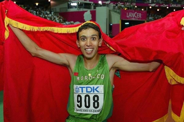Hicham El Guerrouj on top of the World for the third year running ...