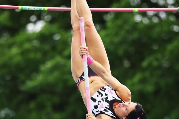 Hardest ever' work for Duplantis as he retains pole vault title in