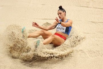 Ivana Vuleta at the World Indoor Championships Belgrade 22