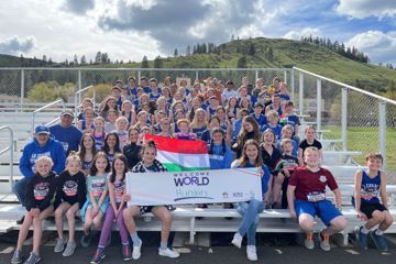 La Grande Middle School Track & Field (La Grande, OR) Welcomes Hungary!