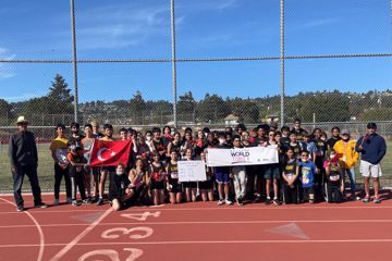 Albany Middle School Track & Field (Albany, CA) Welcomes Turkey!