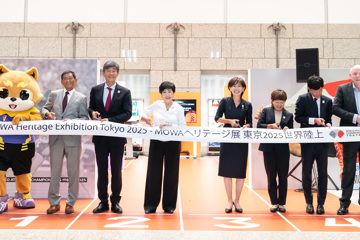 governor-koike-opens-mowa-exhibition-as-tokyo-is-awarded-heritage-plaque