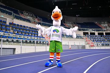 Mascot of the World Athletics Indoor Championships Kujawy Pomorze 26